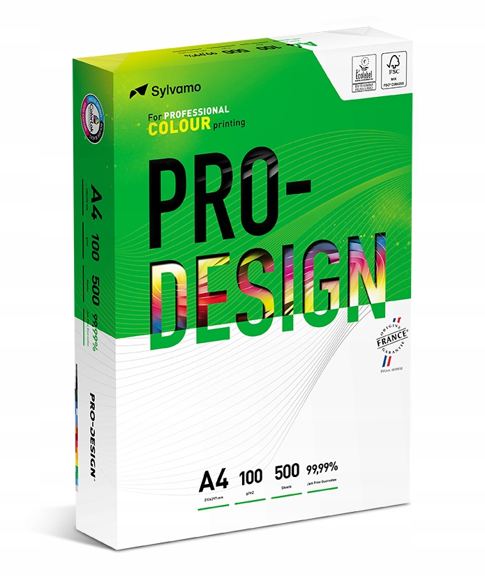 

Papier ksero A4 100g Pro Design 500 arkuszy 168CIE