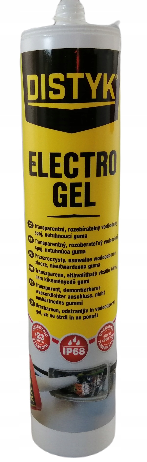 

Distyk żel izolujący Electro Gel bezbarwny 300ml