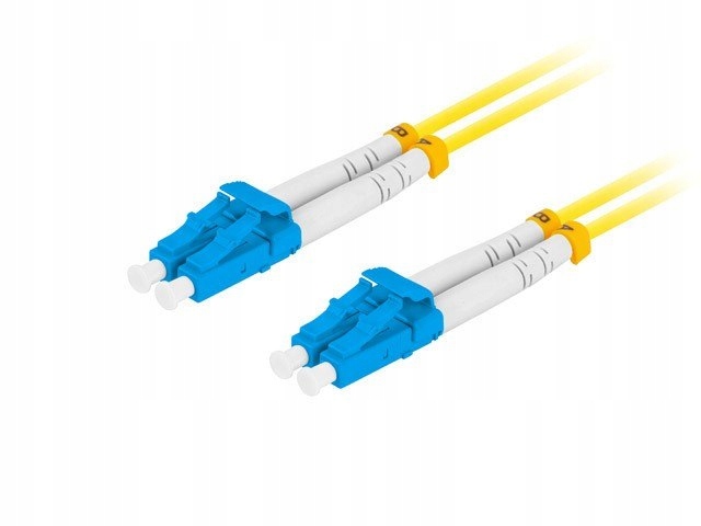 Lanberg Patchcord światłowodowy sm lc/upc-lc/upc duplex 3.0mm lszh g657a1 1