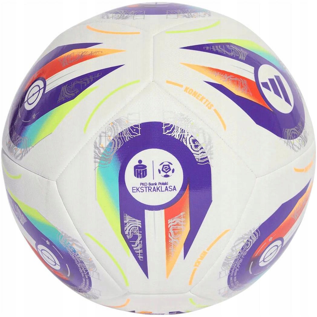 Piłka Nożna adidas roz. 5 Ekstraklasa Meczowa Treningowa Piłka do Nogi