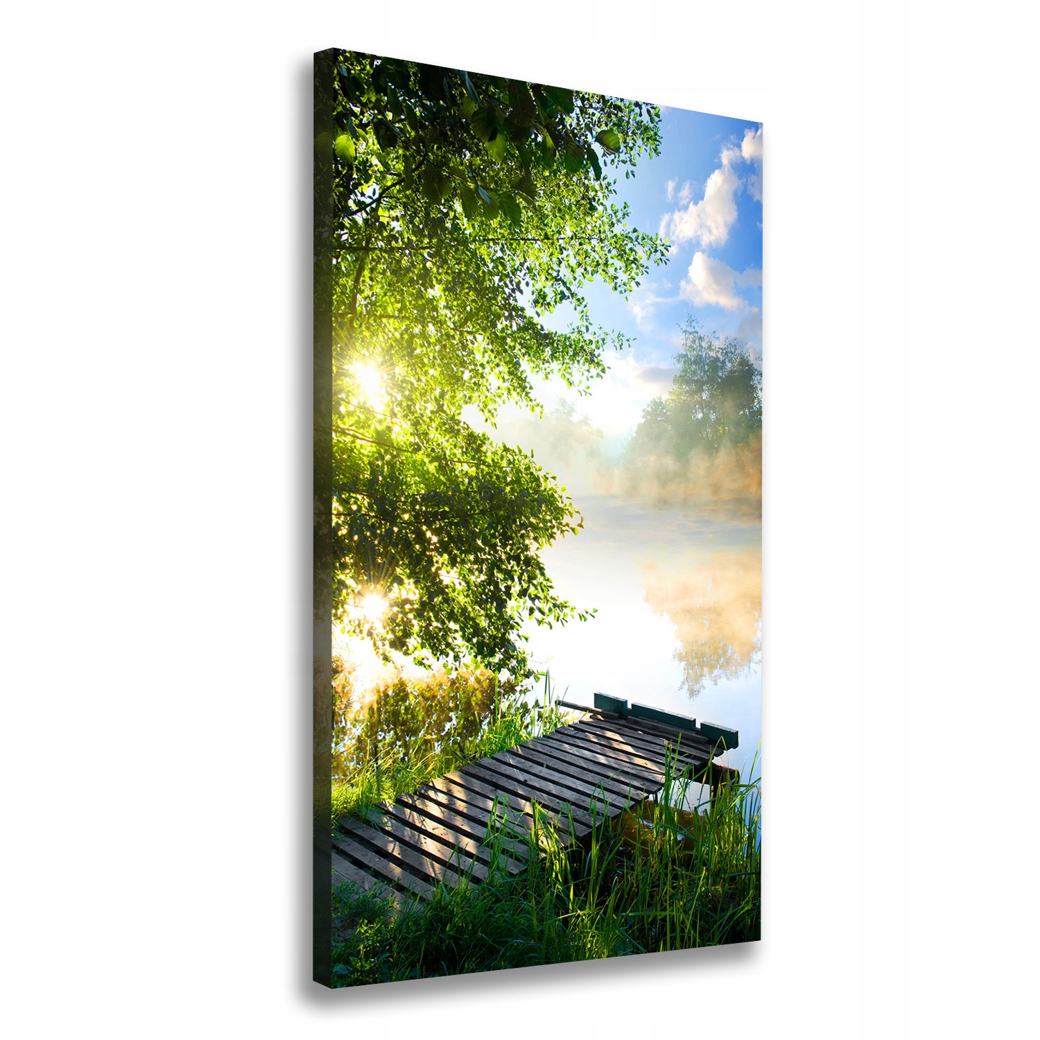 

Foto obraz na płótnie Drewniane molo 60x120 cm