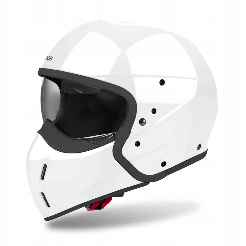 Motocyklová prilba s odnímateľnou čeľusťou Airoh J110 Color White Gloss XXL