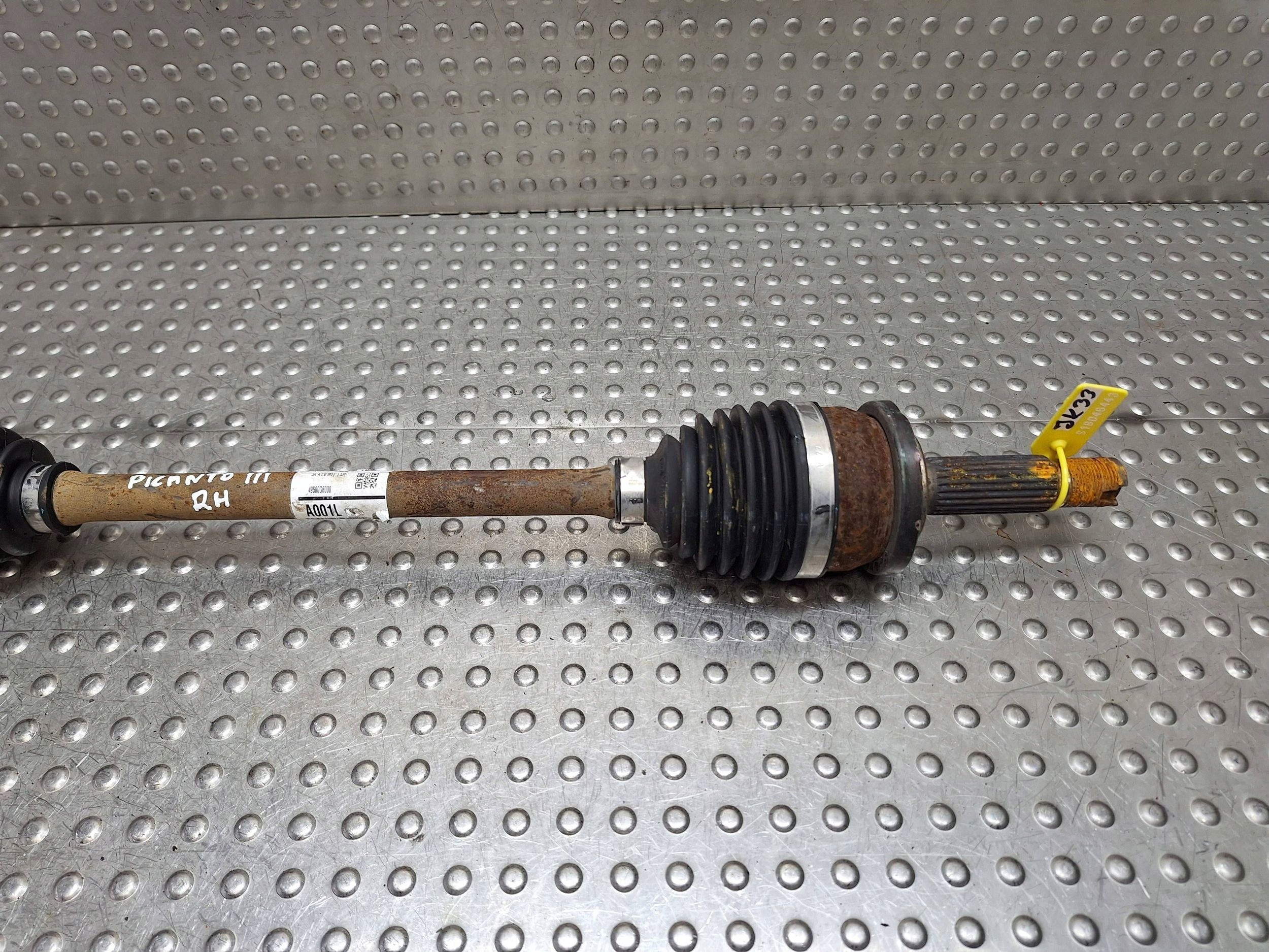 semi-axis right front KIA PICANTO III 17- 1.0 and 49500G6000