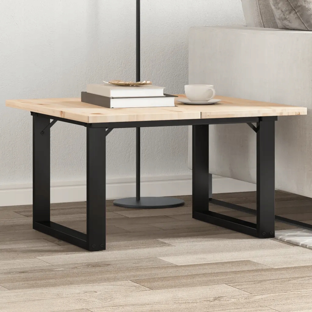 Nohy ke konferenčnímu stolu O rám 60 x 40 x 38 cm ocel Černý 357872