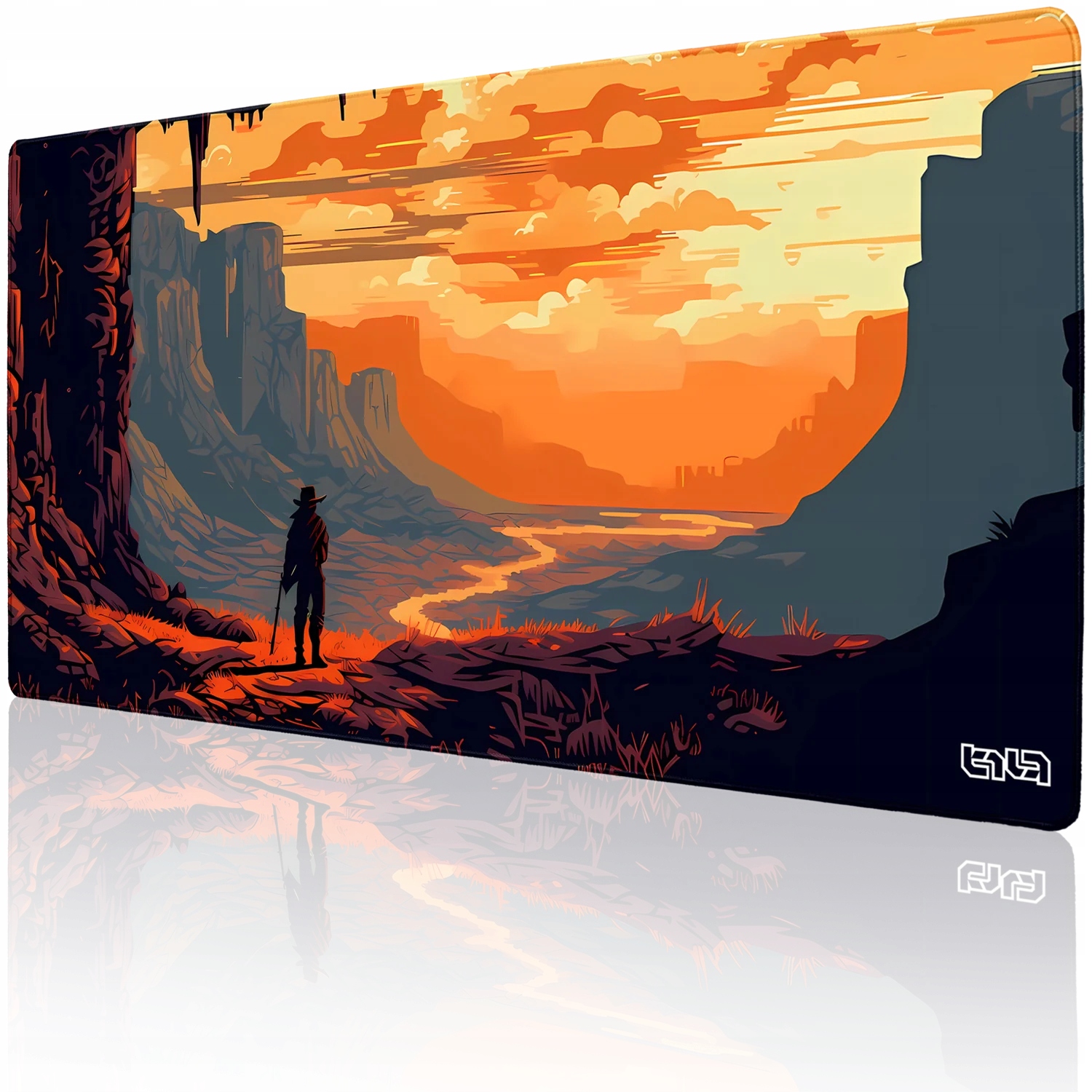 Herní Podložka Pod Myš Konfrontační kaňon 100x50 Tilt Odolná