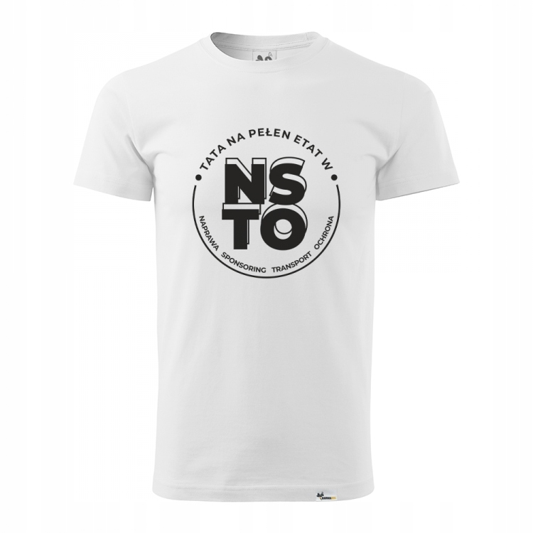 

KT063f - XXL /Koszulka Tata Na Pełen Etat W NST0
