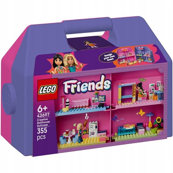 Lego Friends Kreativní kufřík s domečkem pro panenky 42697