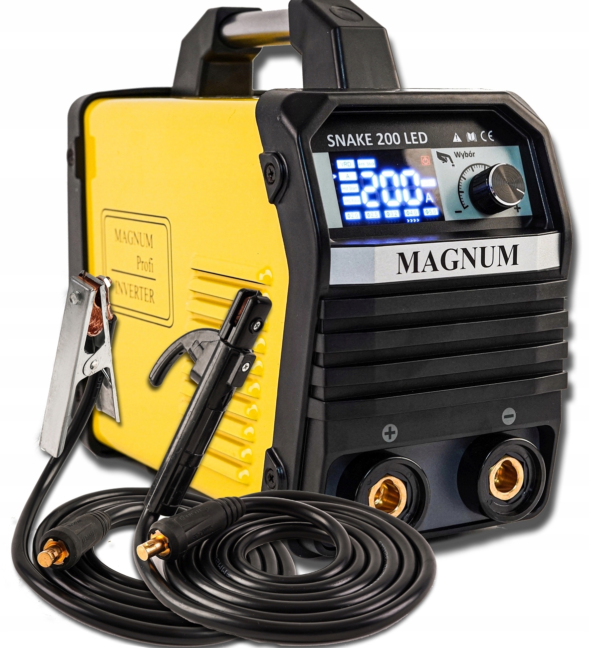Сварочный инвертор MAGNUM SNAKE 200 LED новинка!