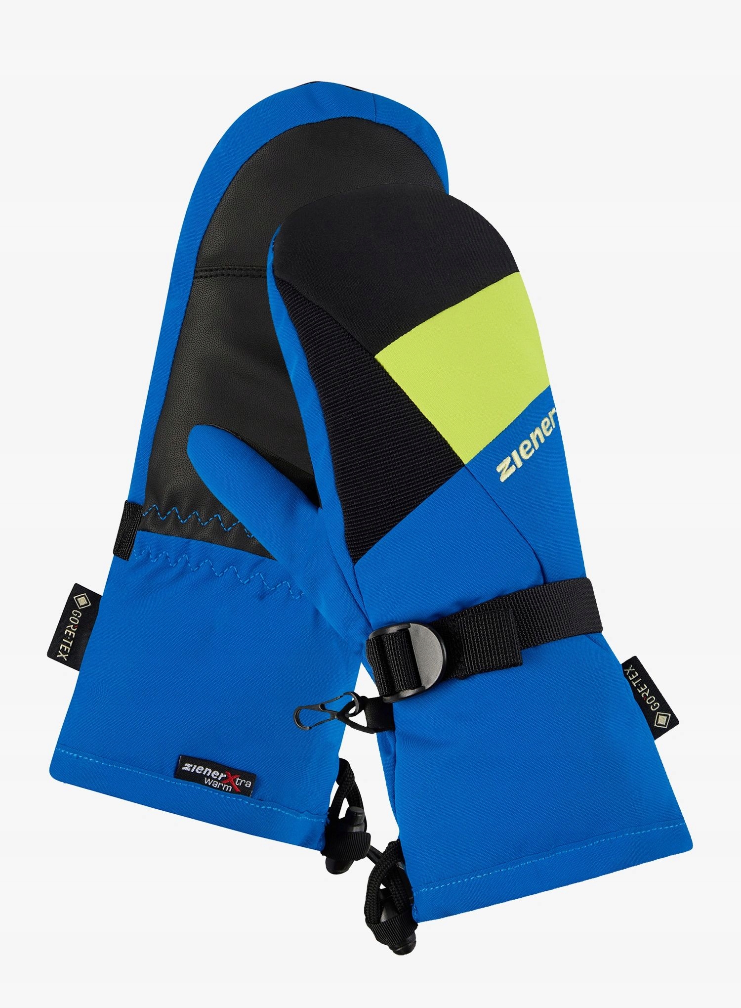 Dětské rukavice Ziener Lanic Gtx Gore+ Warm Mitten Jr černá/modrá M