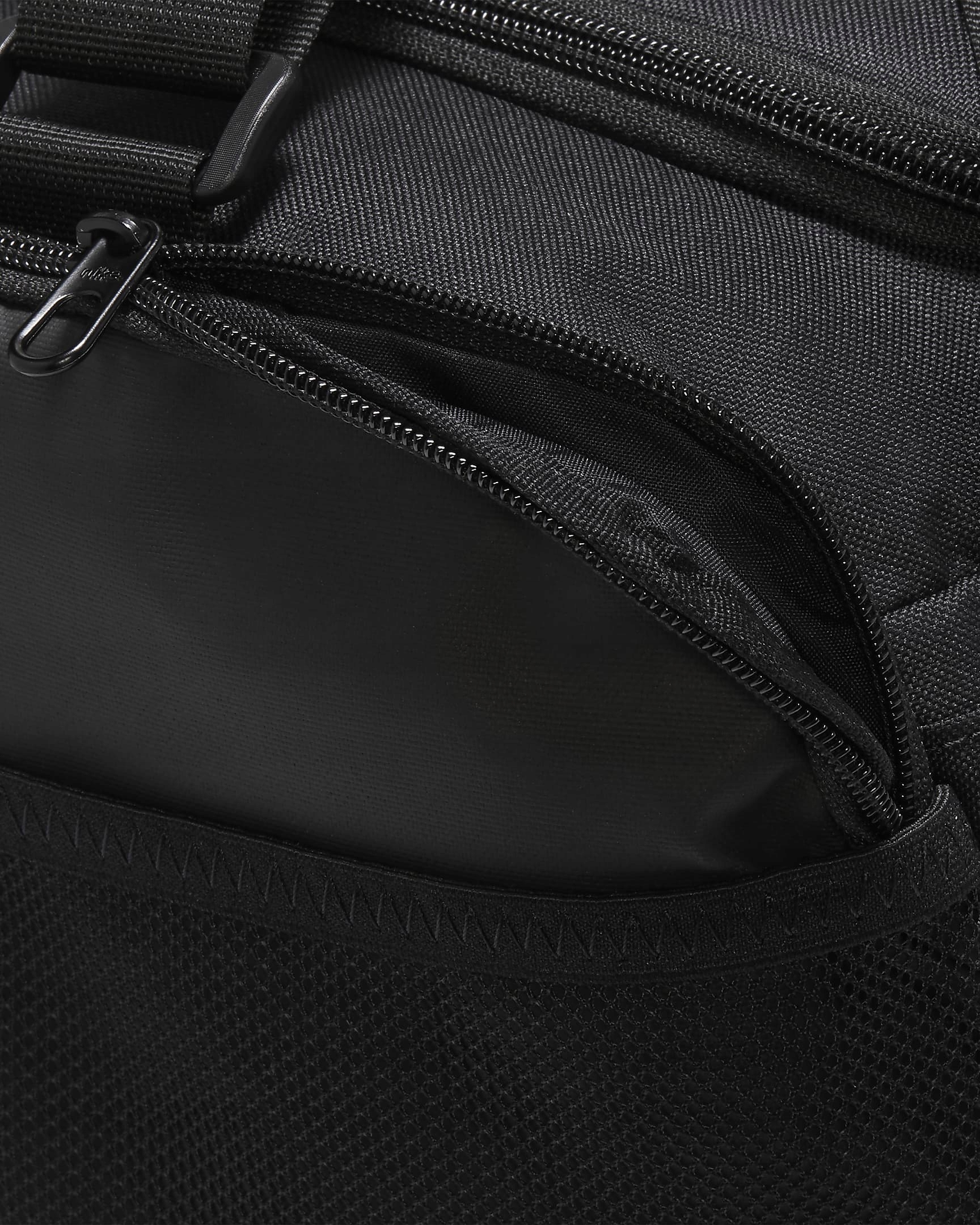 Torba NIKE Sportowa Fitness Siłownia ACADEMY TEAM DUFFEL BAG S 41L CZARNA Materiał dominujący poliester