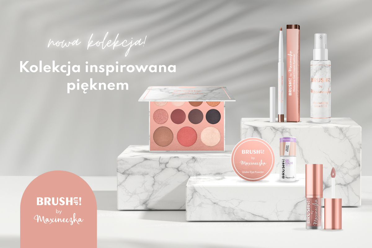 BRUSHUP! BY MAXINECZKA Kredka do ust, kremowa konturówka, 04 Warm Nude Linia Maxineczka