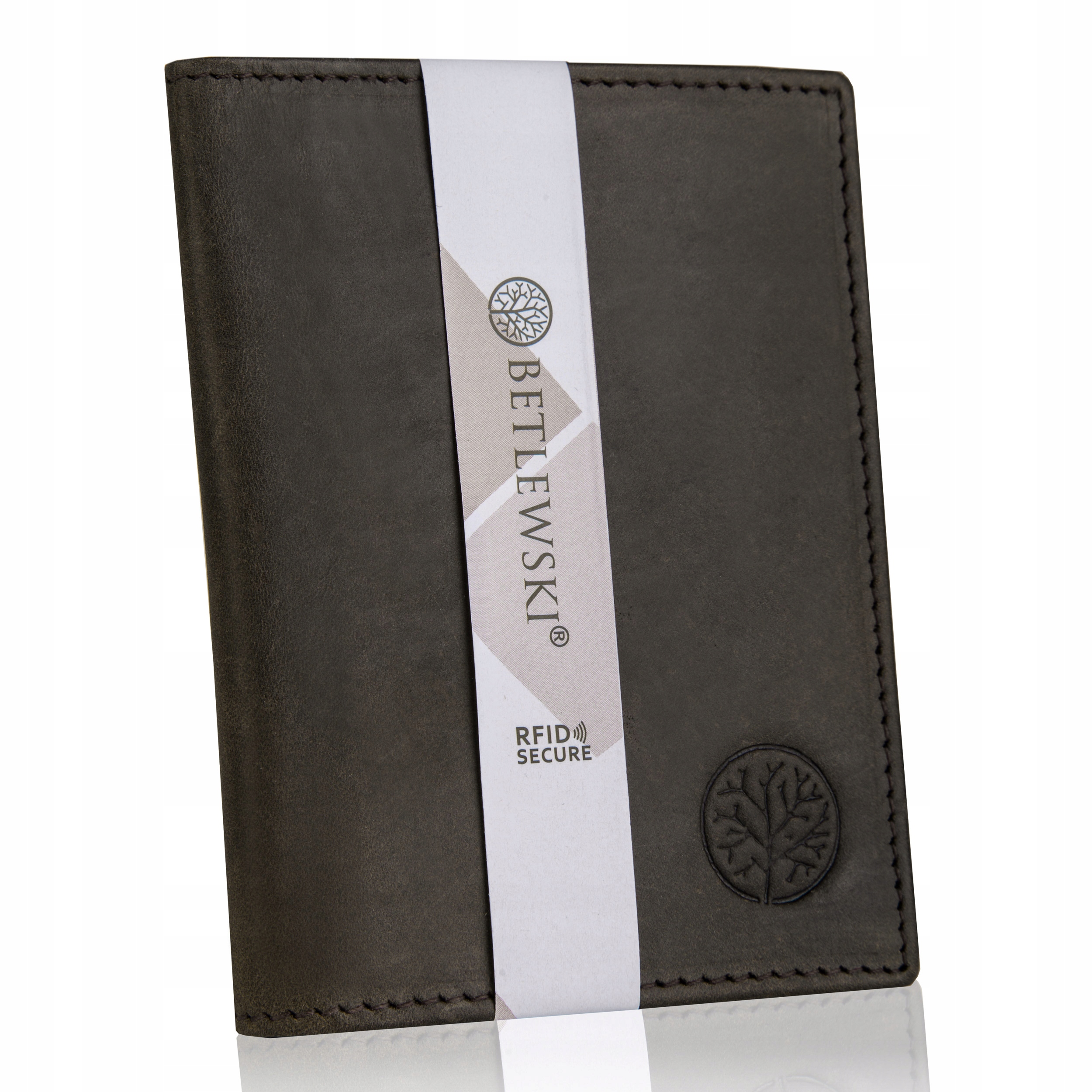 

Portfel męski skórzany Betlewski cienki skóra slim