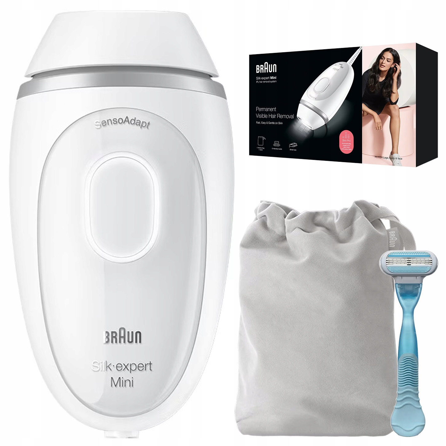 Ipl epilátor Světelný Braun Silk-expert Skin epil Pro SensoAdapt Hq