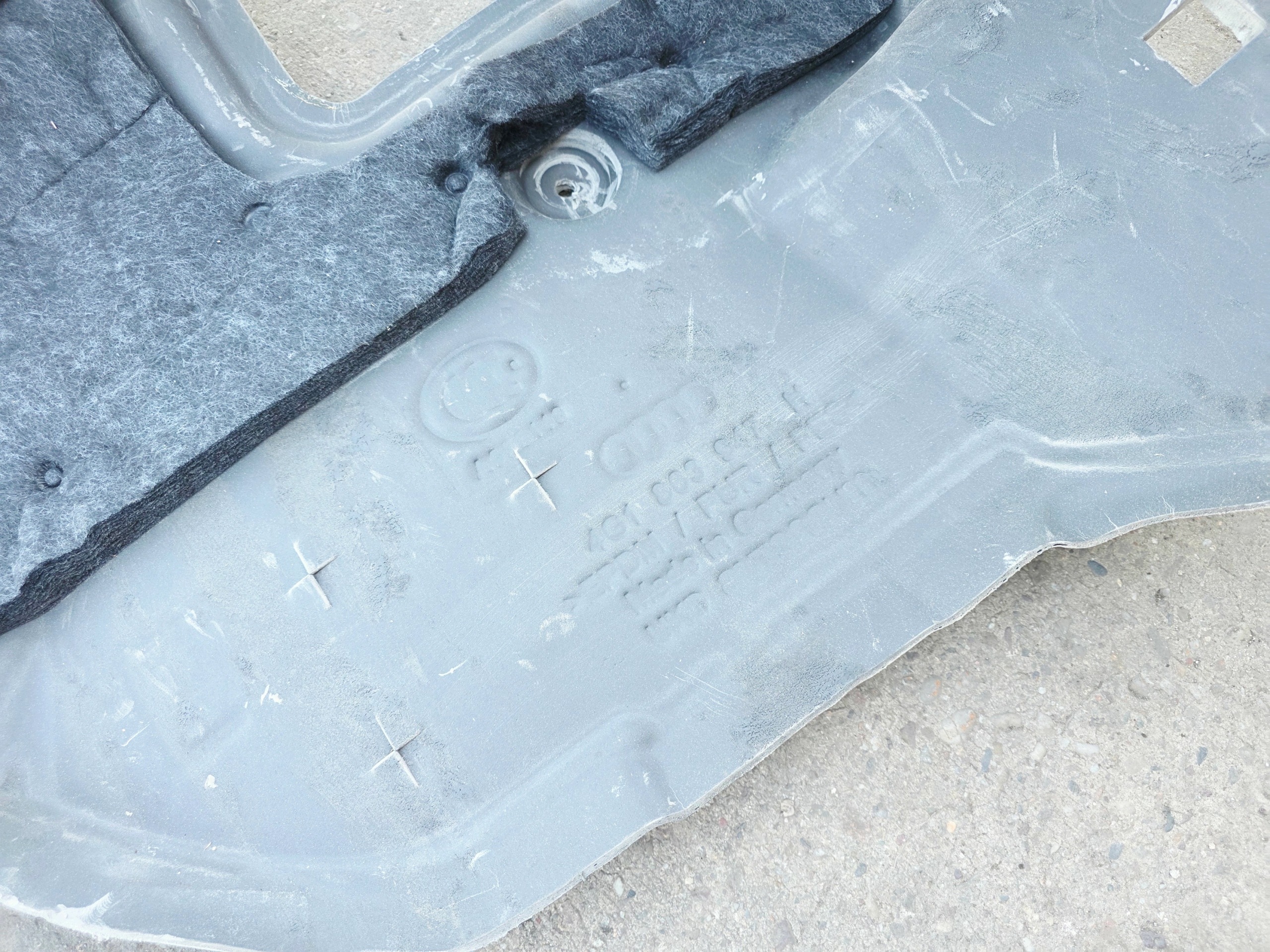insonorizzazione paratia sottoscocca AUDI A6 C7 4G1863947H