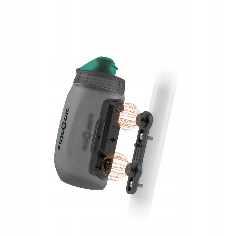 Láhev Na Pití Fidlock twist 450 ml antibakteriální kouřový