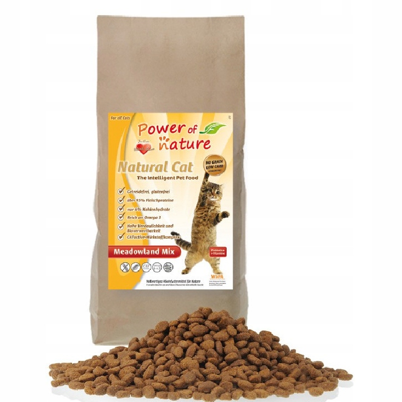 Power of Nature Meadowland Mix sucha karma dla kota mix 2kg