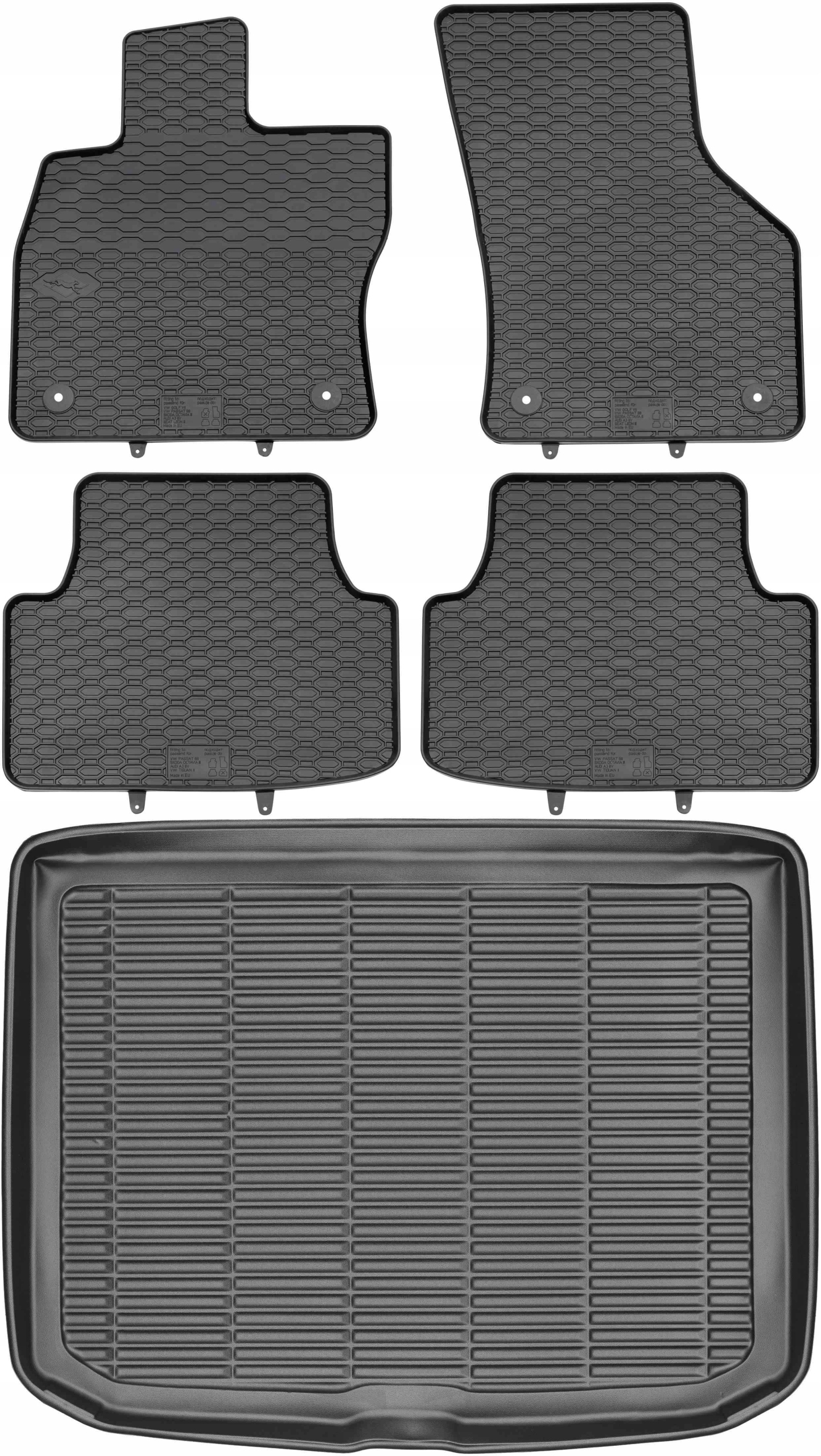 Audi A3 III 8V Sb 2012-2020 Vložka a koberce
