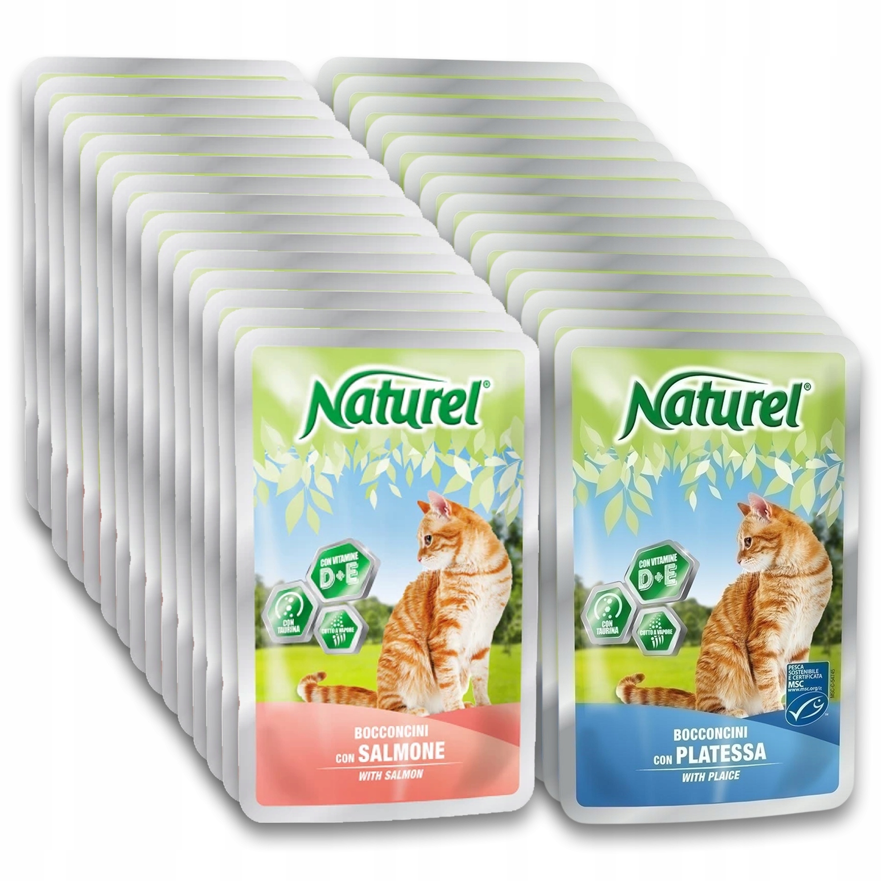 Life Cat Naturel Krmivo pro kočky kapsička 100 g 30 ks mix chutí