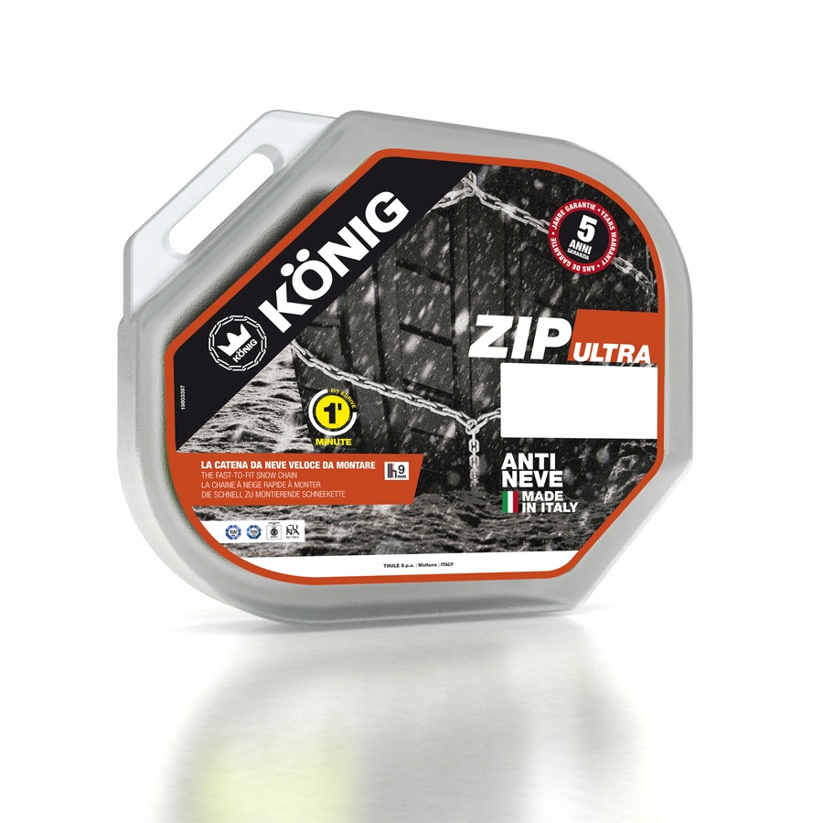 Łańcuchy KONIG ZIP ULTRA 195/65 R16 9mm NAPINACZ EAN (GTIN) 5906400710059