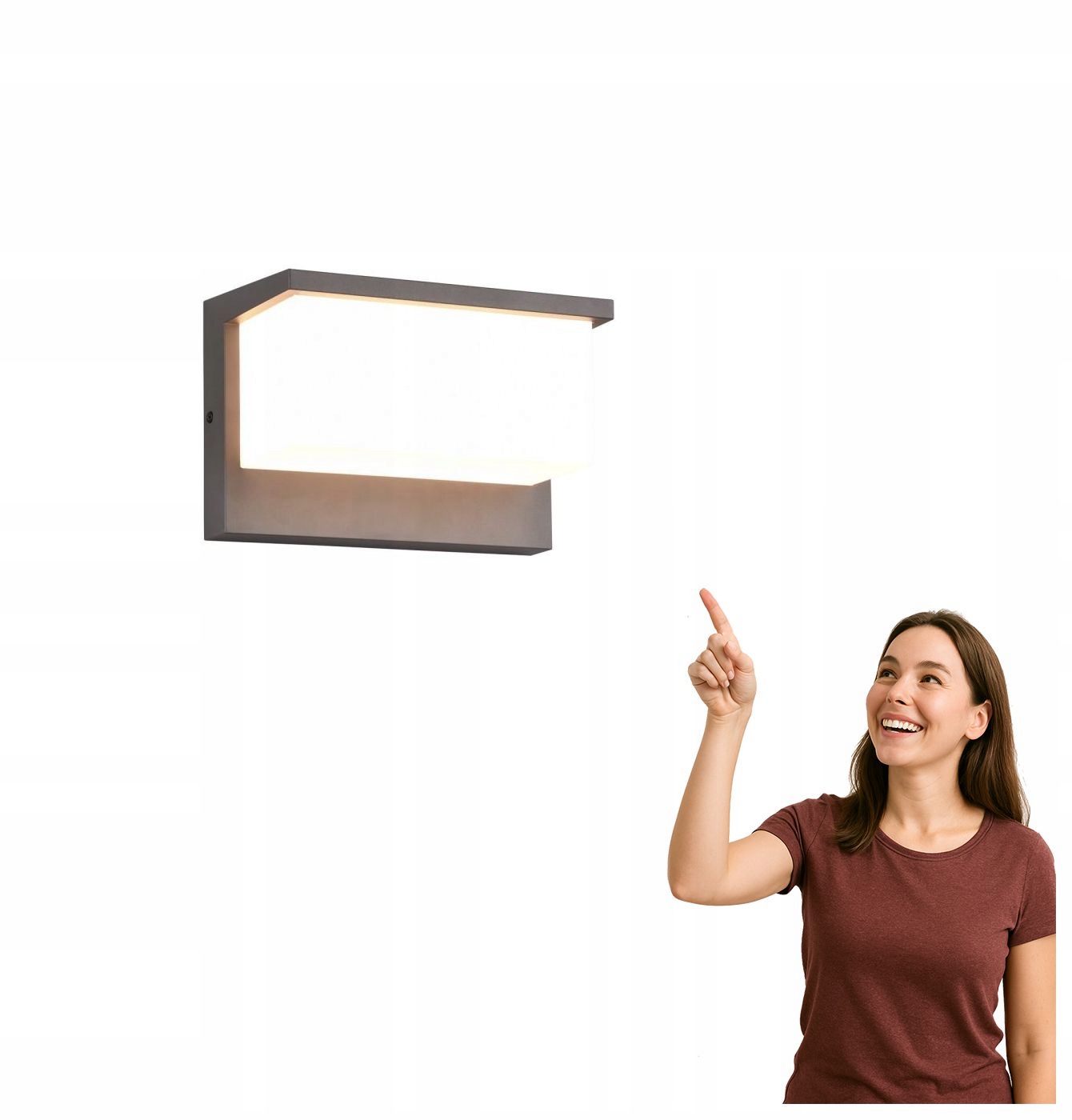 Led nástenná lampa Nestos Trio 13W