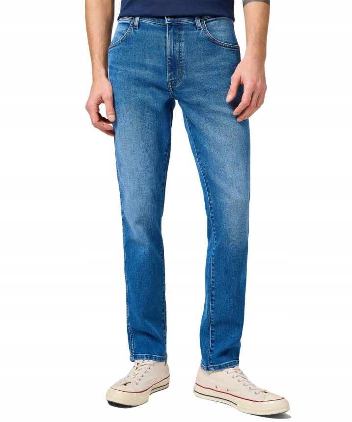 Wrangler Larston 812 Slim Tapered 112362341 Wave W38 L32 Pánské džíny