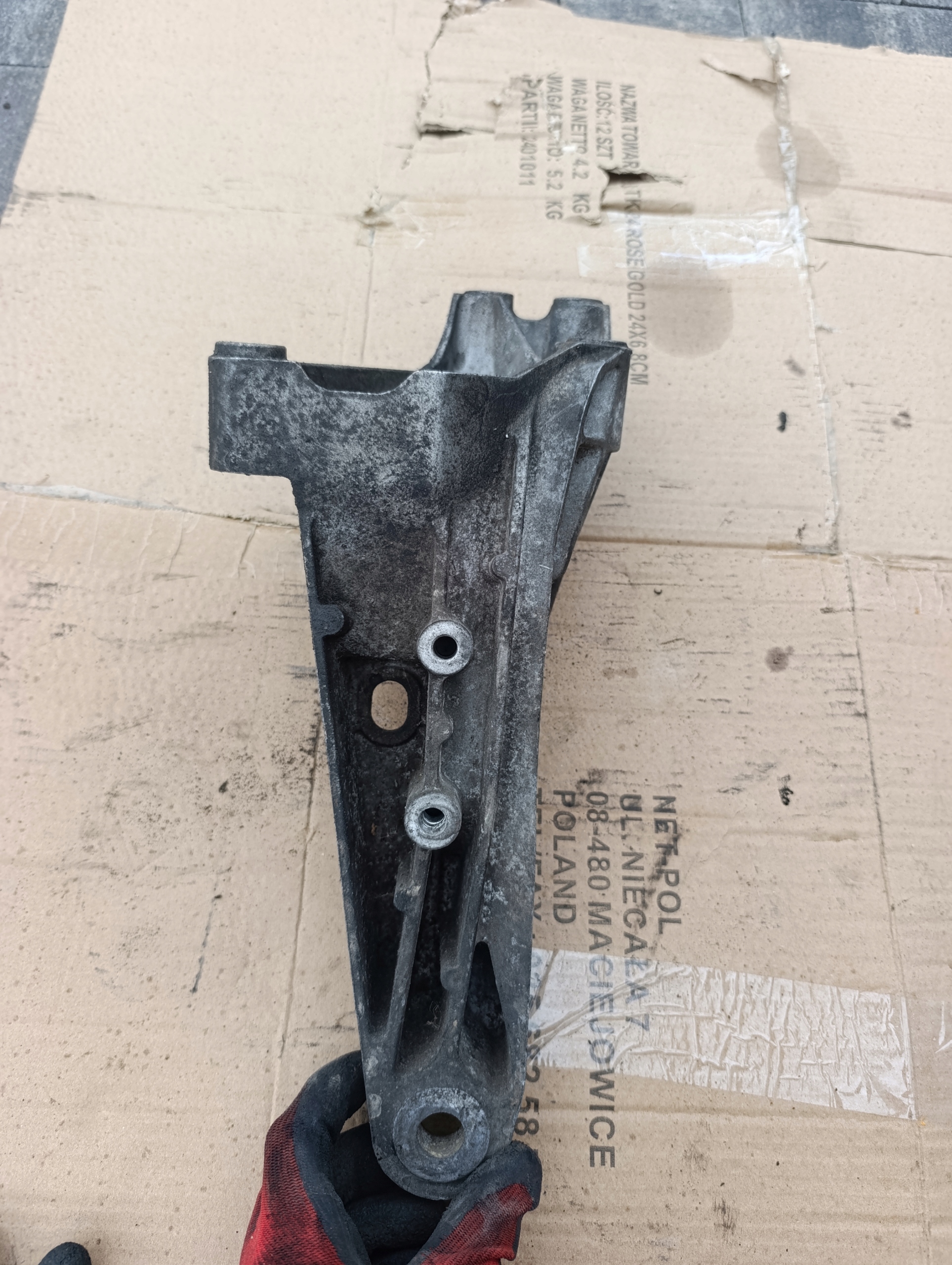 VW T5 2.5 TDI engine mount rear part BNZ BPC 7H0199370P 4X4 4MOTION