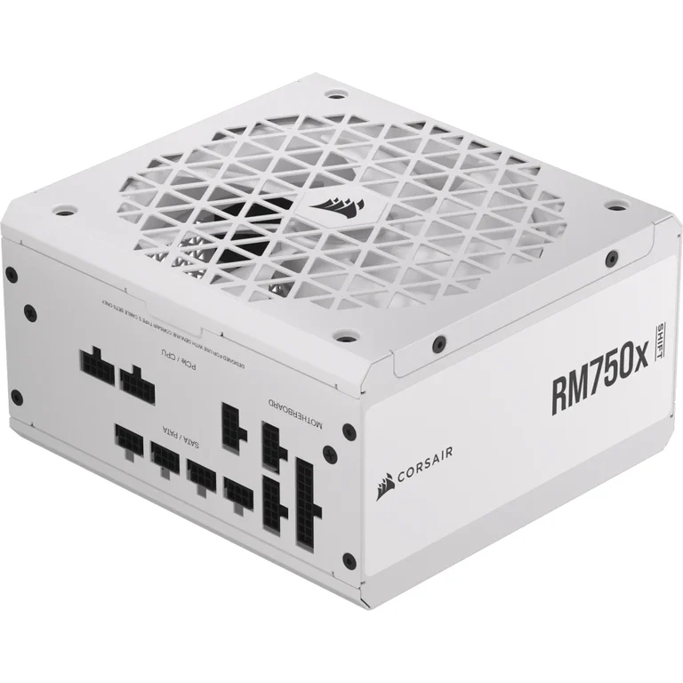 CORSAIR RMx Shift White Series, RM750x Shift White, 750 Watt, 80 PLUS GOLD Certified, Fully Modular — 4