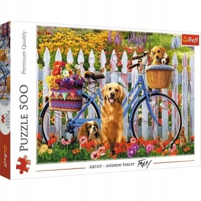 

Puzzle 500 Pieska przygoda Trefl