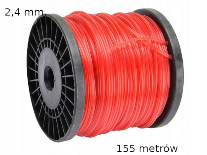 

Żyłka Do Kosy I Podkaszarki 2.4 MM Dł. 155 metrów