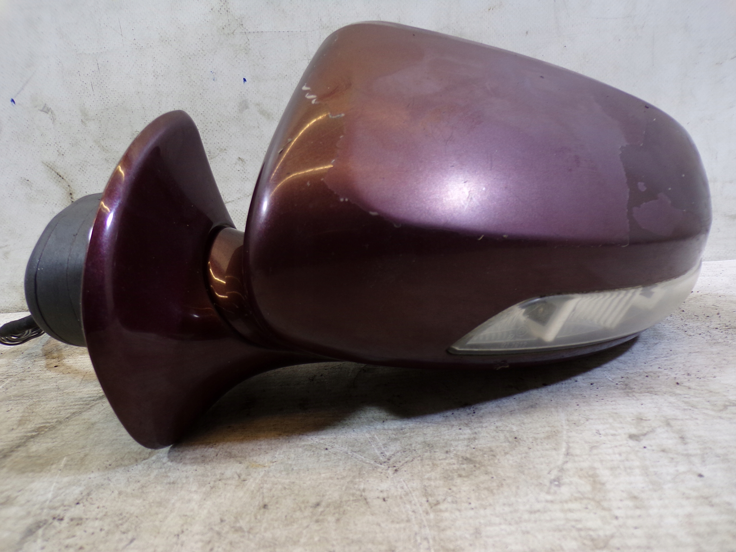mirror left MERCEDES W211 LIFT 9 PIN colour C544