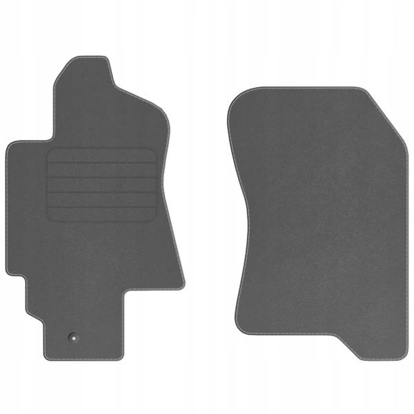 Коврики велюровые крепления в комплекте Декор