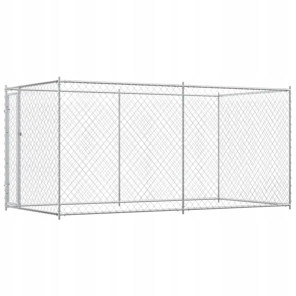 Levně Venkovní psí kotec 382 x 192 x 185 cm