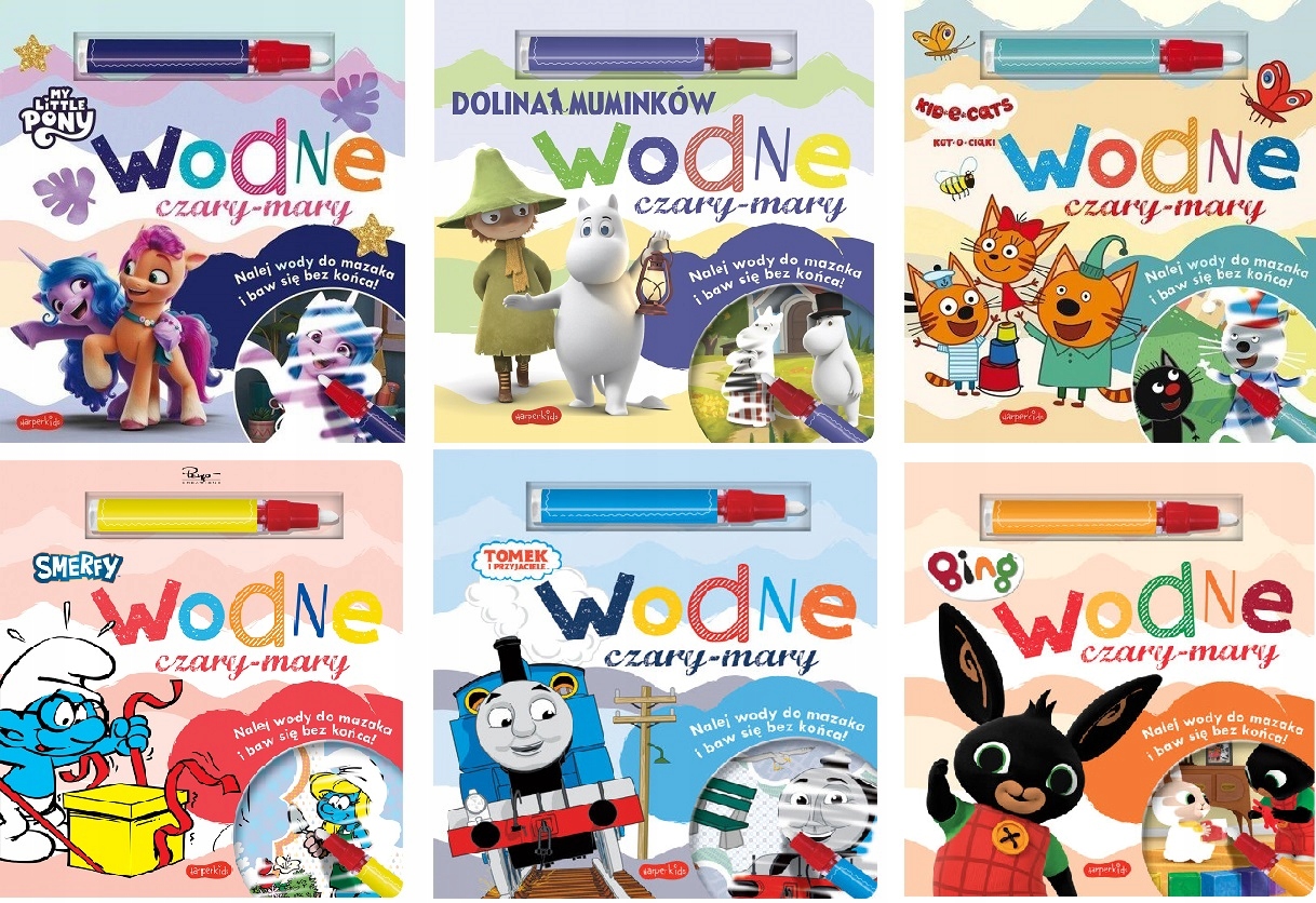 Wodne czary-mary My Little Pony Pakiet x6-Zdjęcie-0