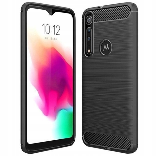 

Etui Do Motorola Moto G8 Play Pokrowiec Karbon
