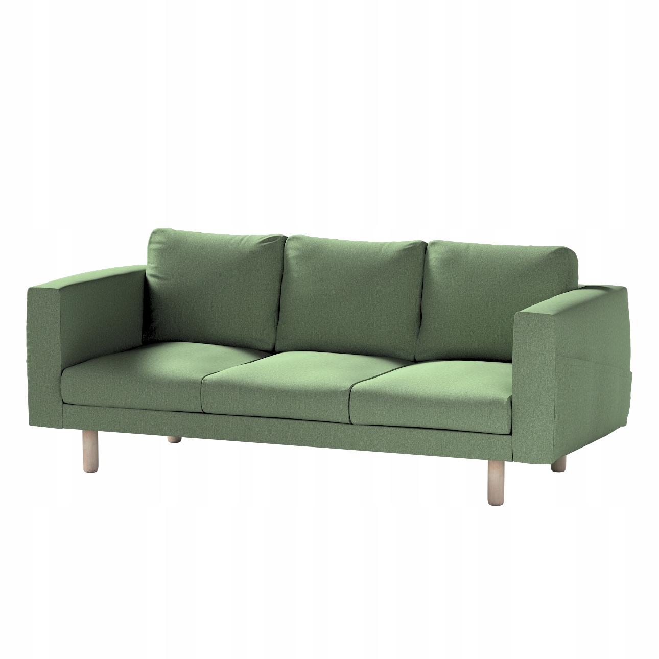 Dekoria potah na 3-místnou pohovku Norsborg Ikea zelený