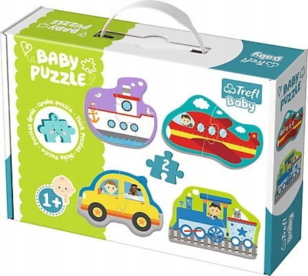 

Pierwsze Baby Puzzle Pojazdy transportowe Trefl