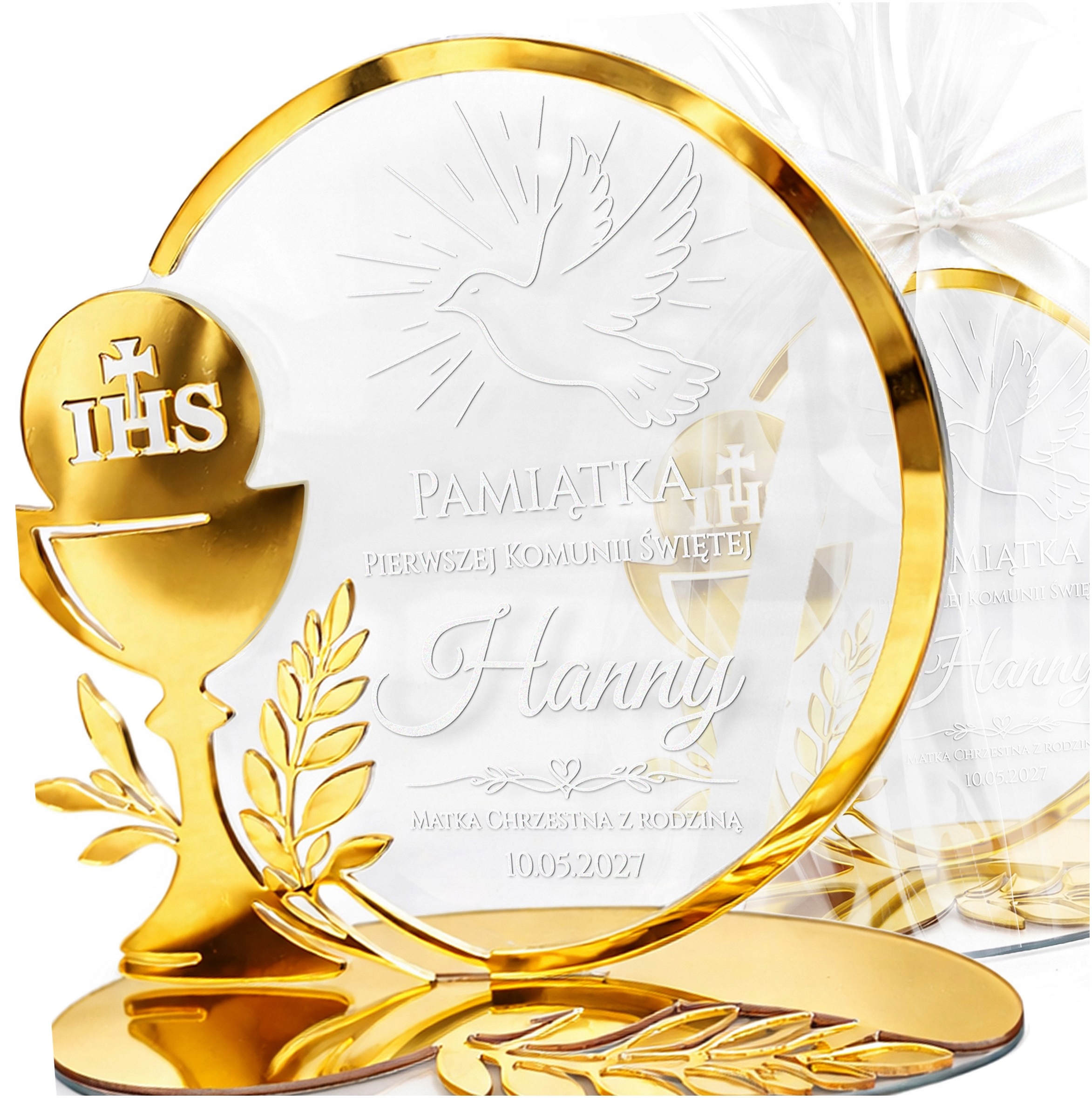 Na Komunie Dla Chrzesnicy Od Chrzestnej