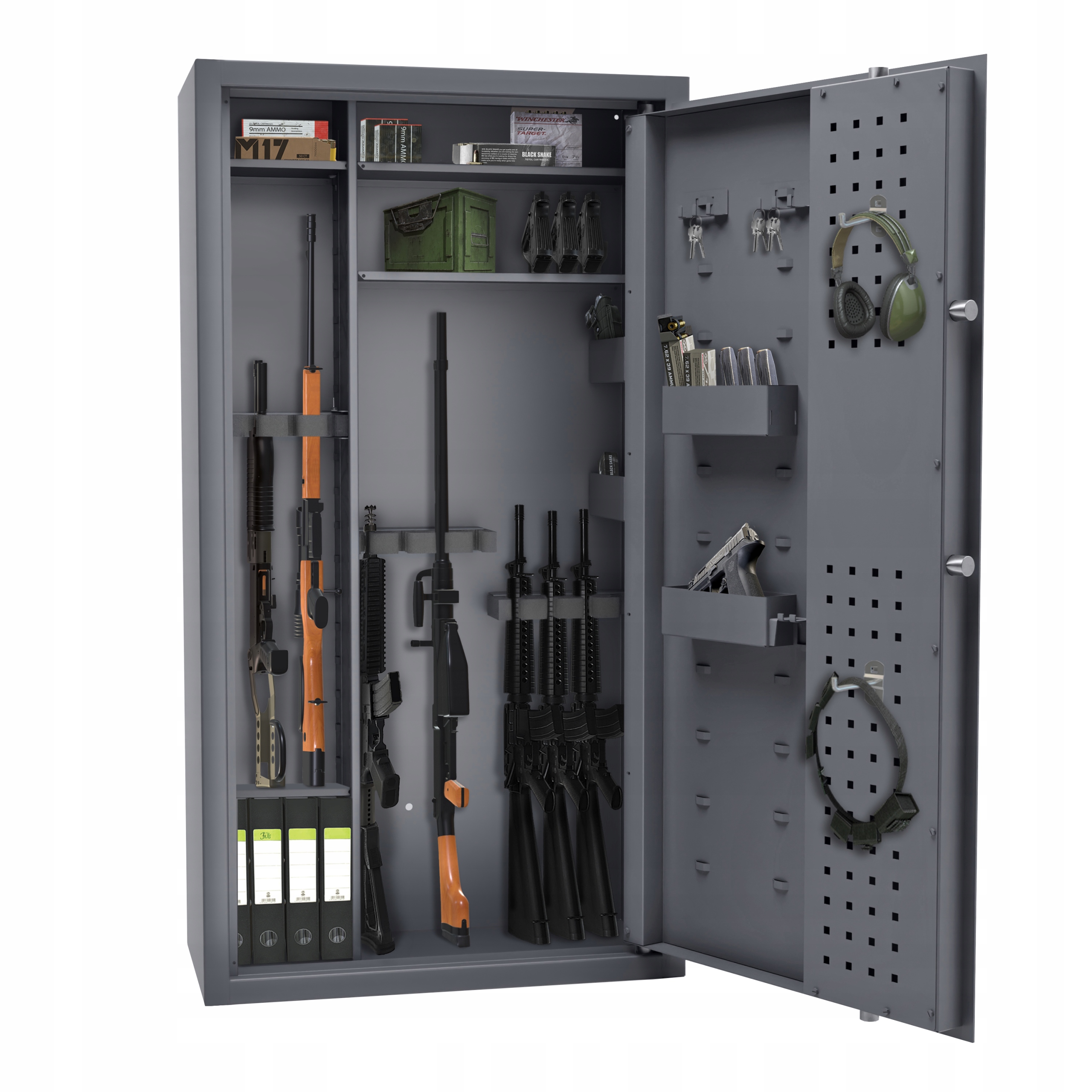 Skříň na zbraň S1 Stm 1263 Flex Combi, elektronický zámek pro 12 jednotek