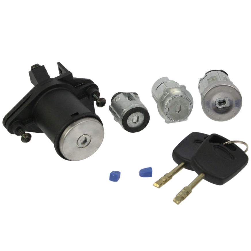 FORD FIESTA MK5 WKŁADKI ZAMKA DRZWI KLAPY STACYJKA