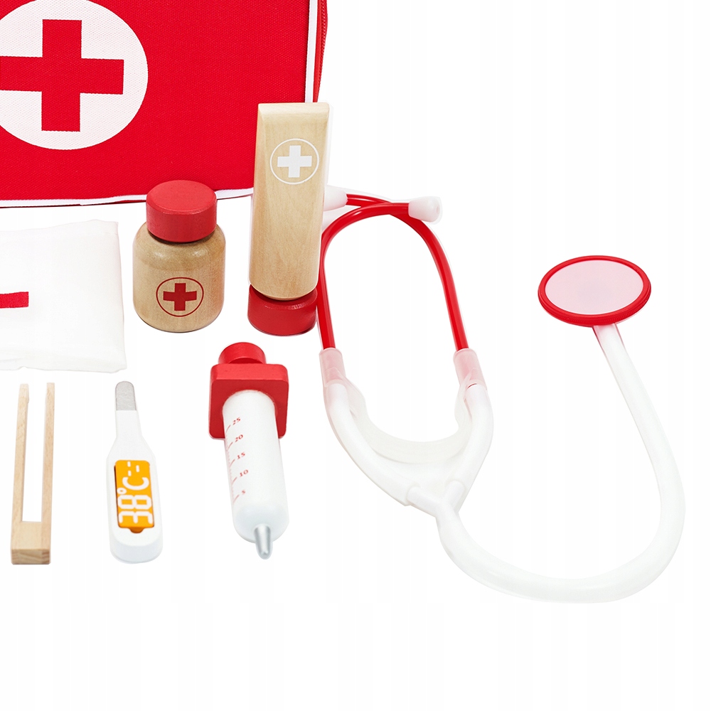 ZESTAW MAŁY LEKARZ DOKTOR LEKARSKI CLASSIC WORLD Marka Teddies