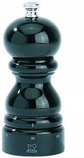 Peugeot Mlynček na soľ 12 cm, Paris, čierny lak, u-sel