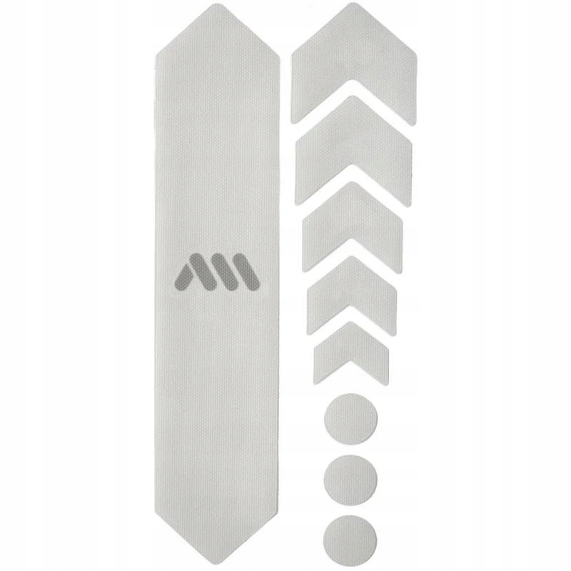 Ams Nálepky Honeycomb Frame Guard Basic Clear ochranné na rám stříbrná