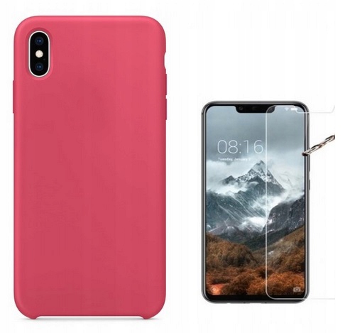 

Etui Silicone Case iPhone X/xs+ szkło Gratis!