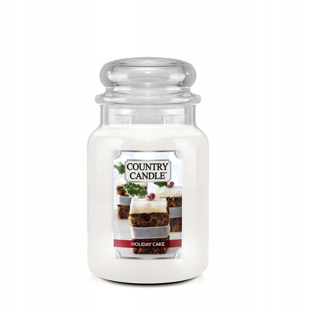 Vonná svíčka sójová Holiday Cake Country Candle 1 ks