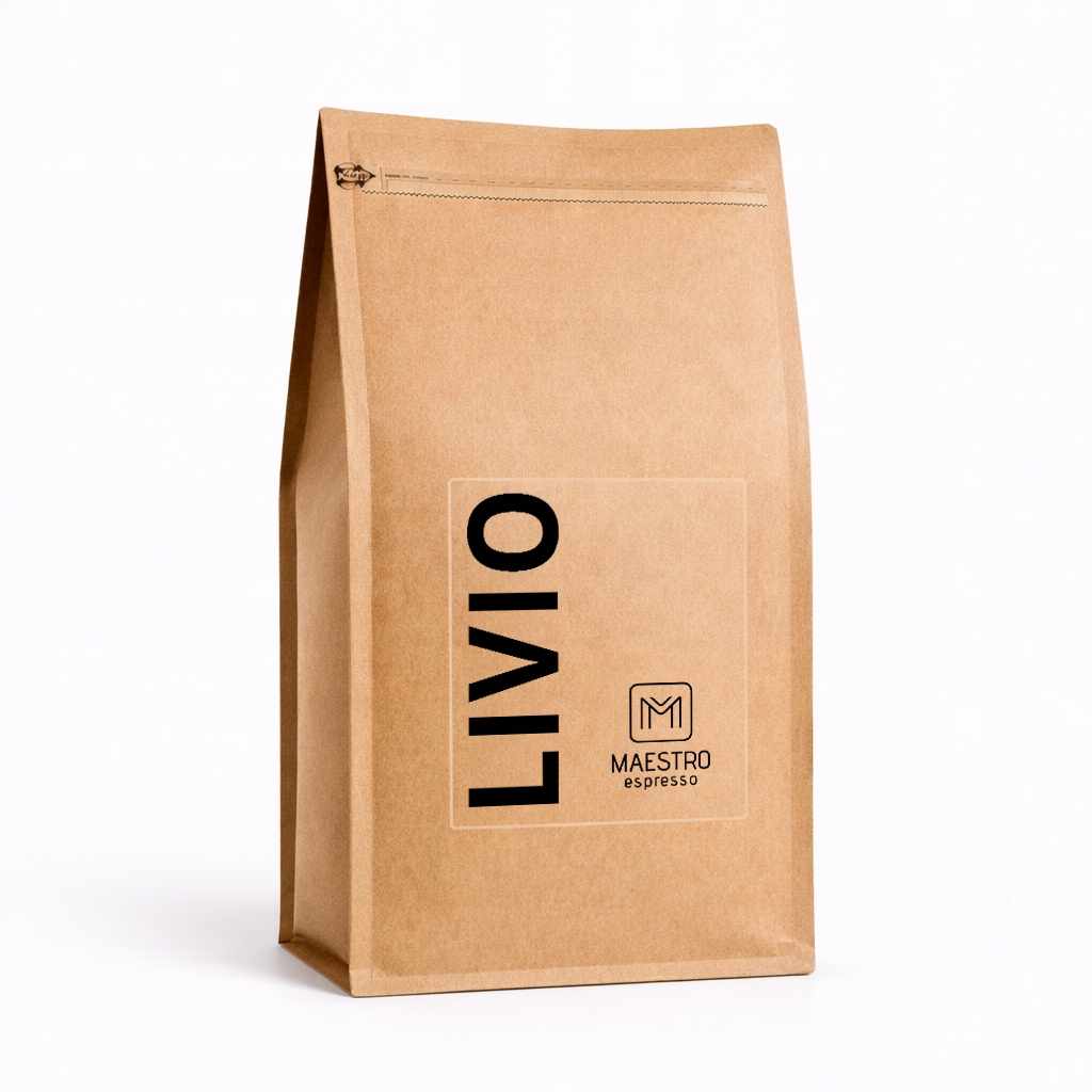 Káva Maestro Espresso Livio 1 kg – Čerstvě pražená