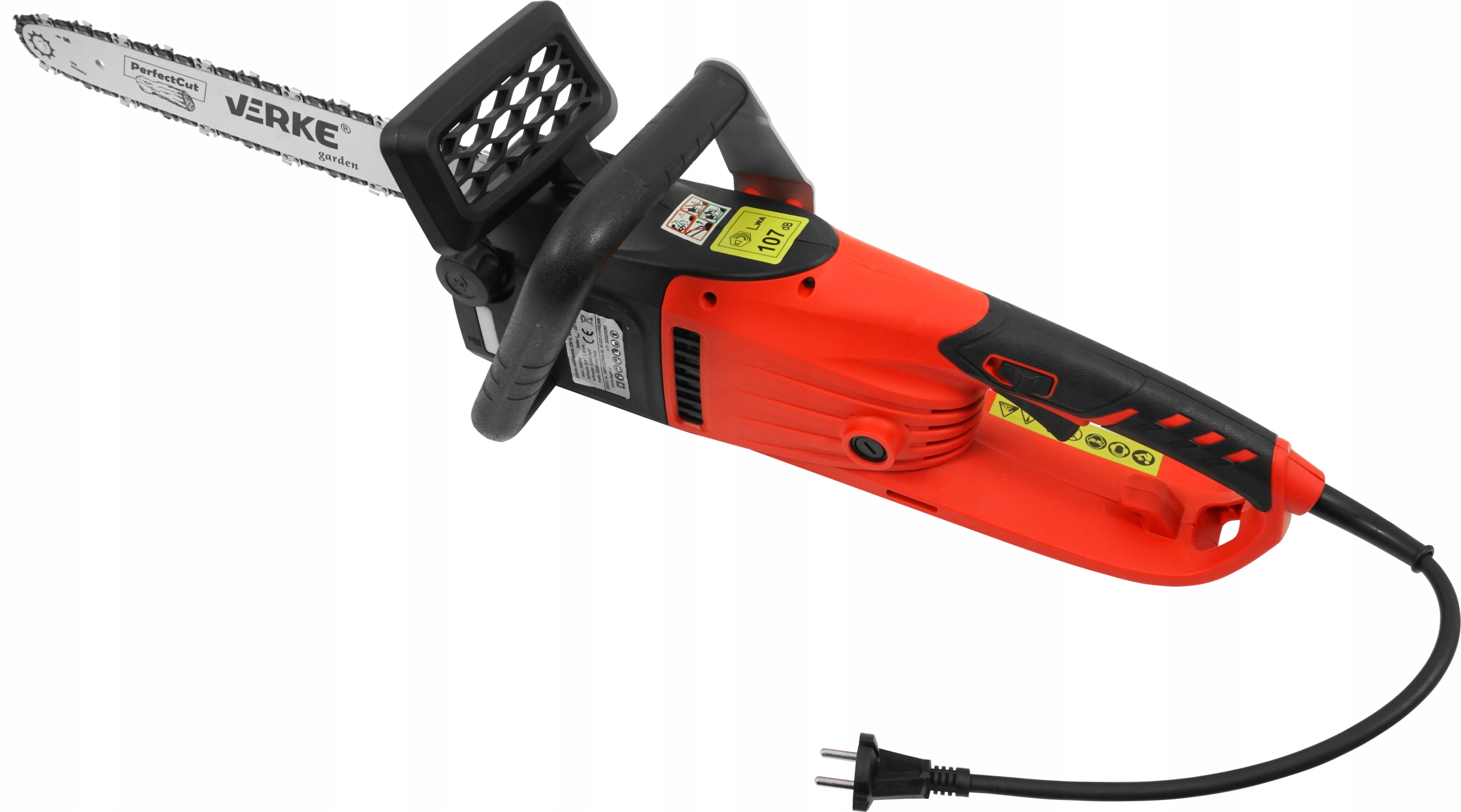 PIŁA ŁAŃCUCHOWA PILARKA ELEKTRYCZNA ŁAŃCUCHOWA DO CIĘCIA DREWNA DRZEWA 45CM Marka Verke