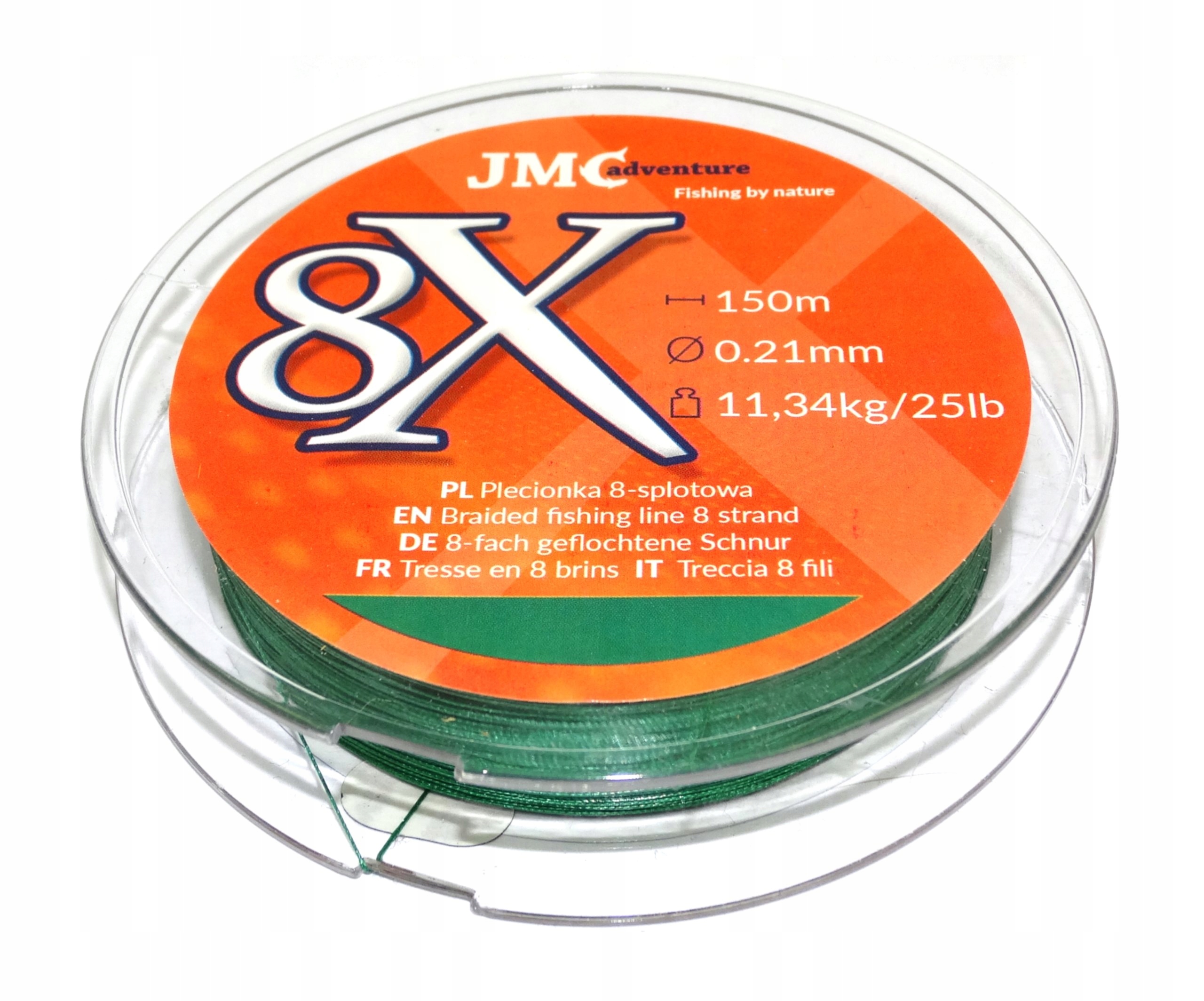 Jmc Adventure Plecionka wędkarska 0.21 MM 150m