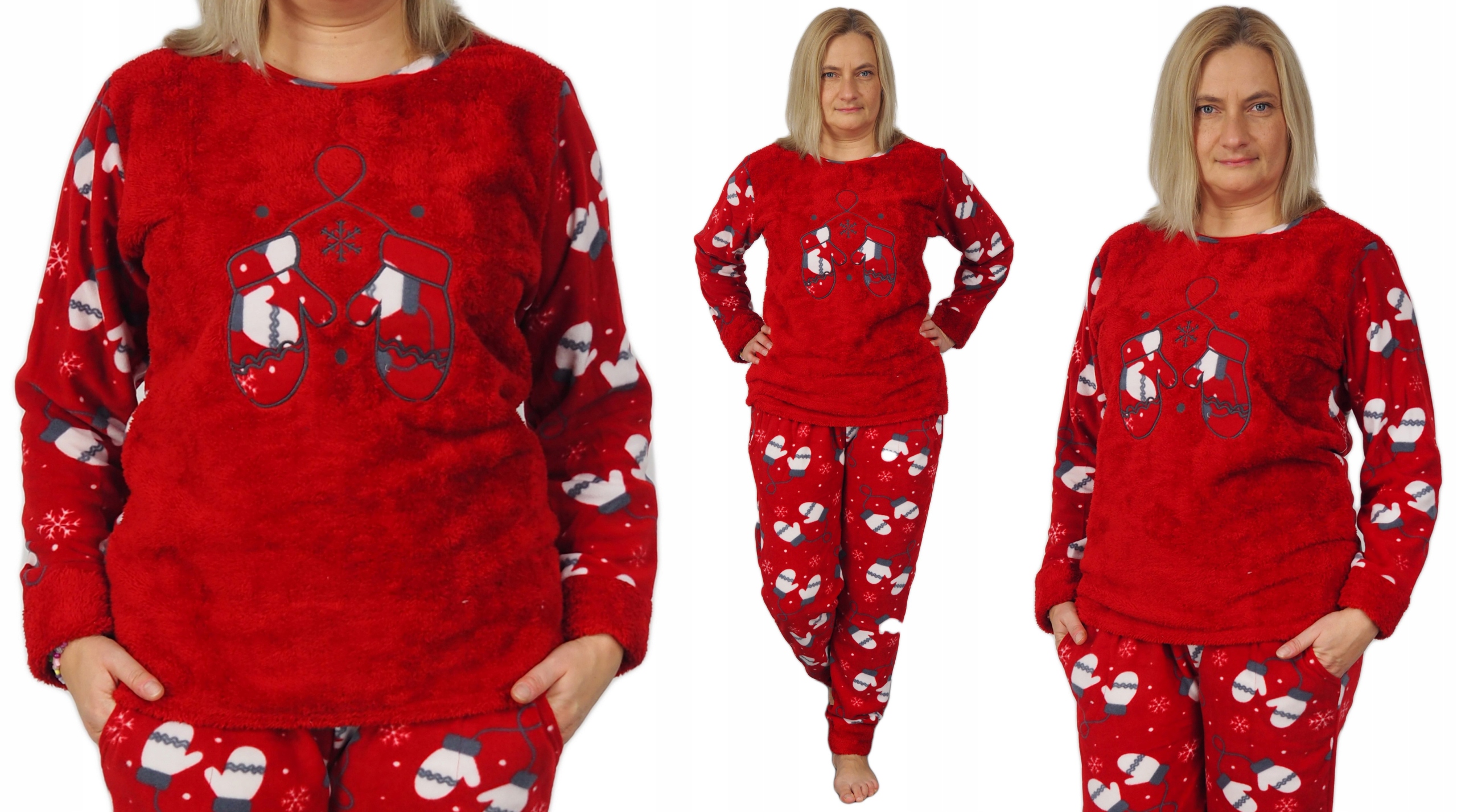 PIŻAMA DAMSKA XL (42) CIEPŁA fajna SOFT + polar XL Marka Inna marka