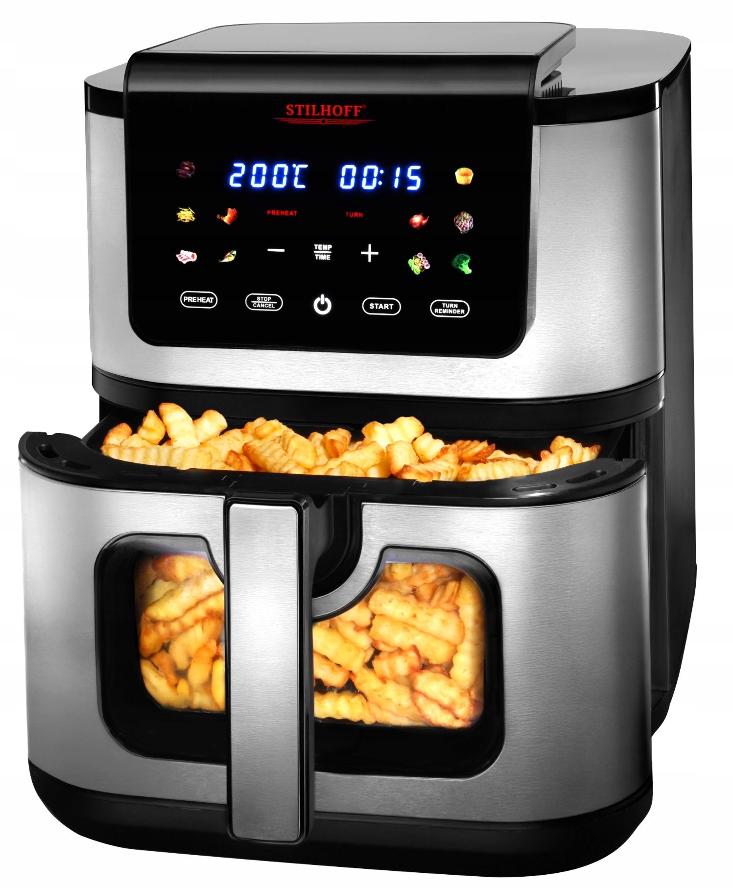 Horkovzdušná fritéza Stilhoff Airfryer Pro XL 8,5L