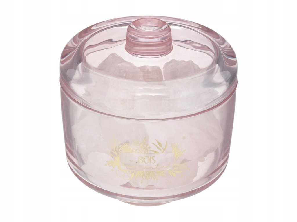 Levně Vonný set s olejem s vůní santalového dřeva, 10 ml, růžová barva